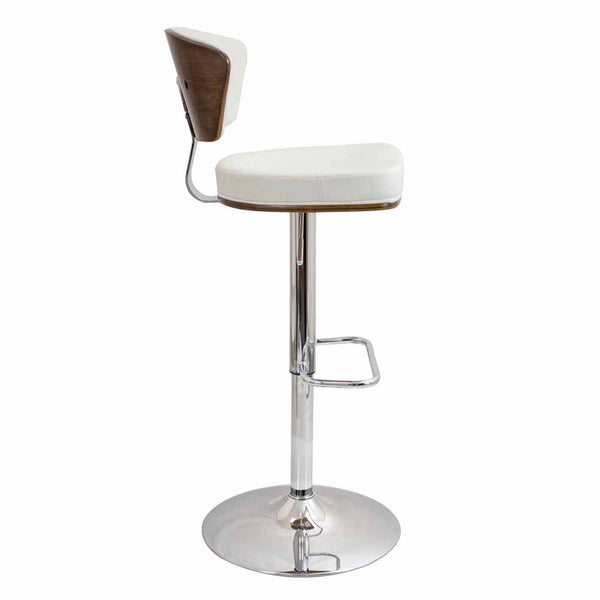 LumiSource Ravinia Height Adjustable Barstool with Swivel-4
