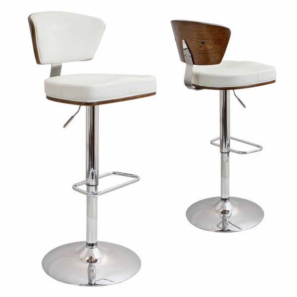 LumiSource Ravinia Height Adjustable Barstool with Swivel-5
