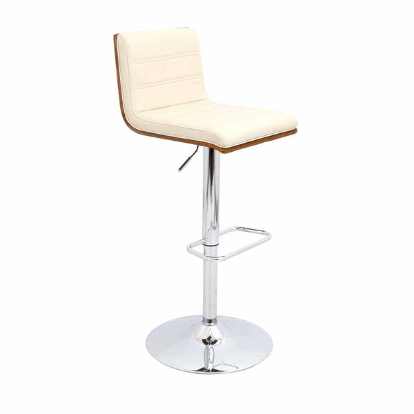LumiSource Vasari Height Adjustable Barstool with Swivel | Modishstore | Bar Stools