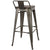 LumiSource Oregon Low Back Barstool - Set of 2-21