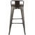 LumiSource Oregon Low Back Barstool - Set of 2-22