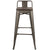 LumiSource Oregon Low Back Barstool - Set of 2-4