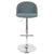 LumiSource Luna Height Adjustable Barstool with Swivel-6
