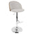 LumiSource Luna Height Adjustable Barstool with Swivel-3