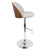 LumiSource Luna Height Adjustable Barstool with Swivel-19