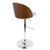 LumiSource Luna Height Adjustable Barstool with Swivel-12