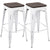 LumiSource Oregon Bar Stool Set of 2-4