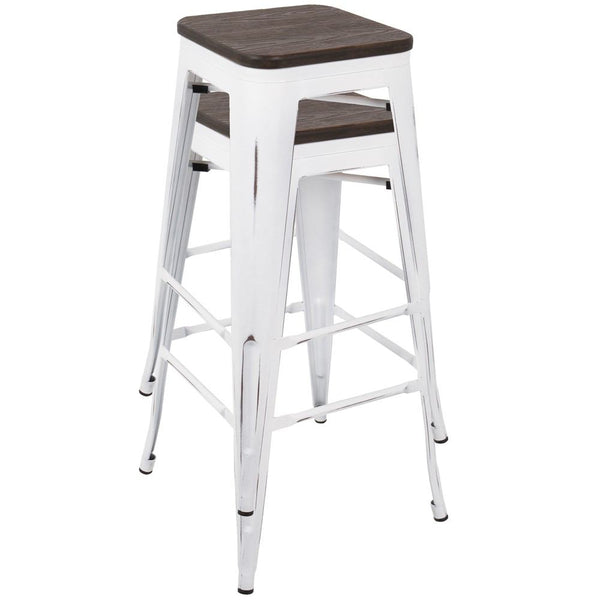 LumiSource Oregon Bar Stool Set of 2-28