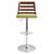 LumiSource Trevi Height Adjustable Barstool with Swivel-7