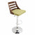 LumiSource Trevi Height Adjustable Barstool with Swivel-2