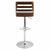 LumiSource Trevi Height Adjustable Barstool with Swivel-13