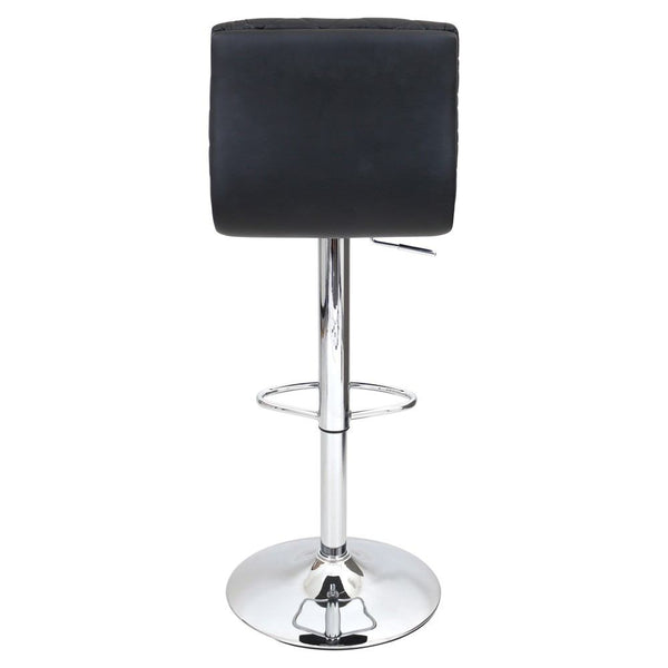 LumiSource Caviar Height Adjustable Barstool with Swivel-6