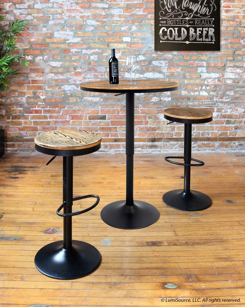 LumiSource Dakota Bar Stool | Modishstore | Bar Stools