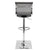LumiSource Mirage Height Adjustable Barstool with Swivel-5