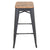 LumiSource Oregon Bar Stool Set of 2-11