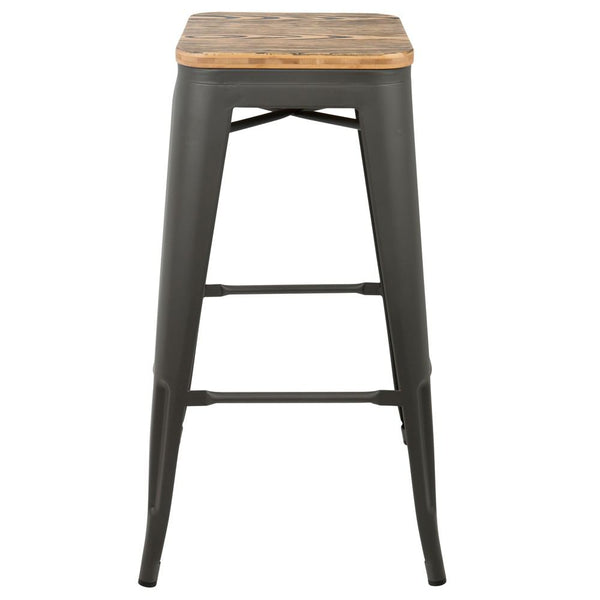 LumiSource Oregon Bar Stool Set of 2-9