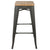 LumiSource Oregon Bar Stool Set of 2-9