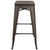 LumiSource Oregon Bar Stool Set of 2-24