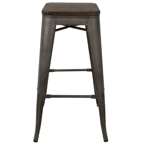 LumiSource Oregon Bar Stool Set of 2-19