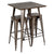 LumiSource Oregon Bar Stool Set of 2-16