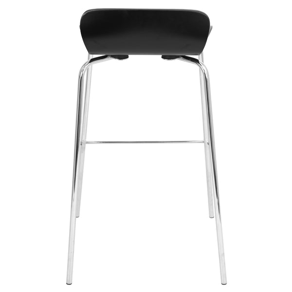 LumiSource Wood Bar Stool Stacker Set of 2-12