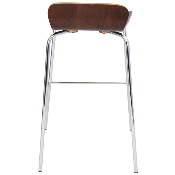 LumiSource Wood Bar Stool Stacker Set of 2-7