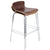 LumiSource Wood Bar Stool Stacker Set of 2-9