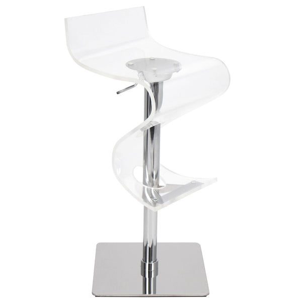 LumiSource Viva Acrylic Bar Stool | Modishstore | Bar Stools
