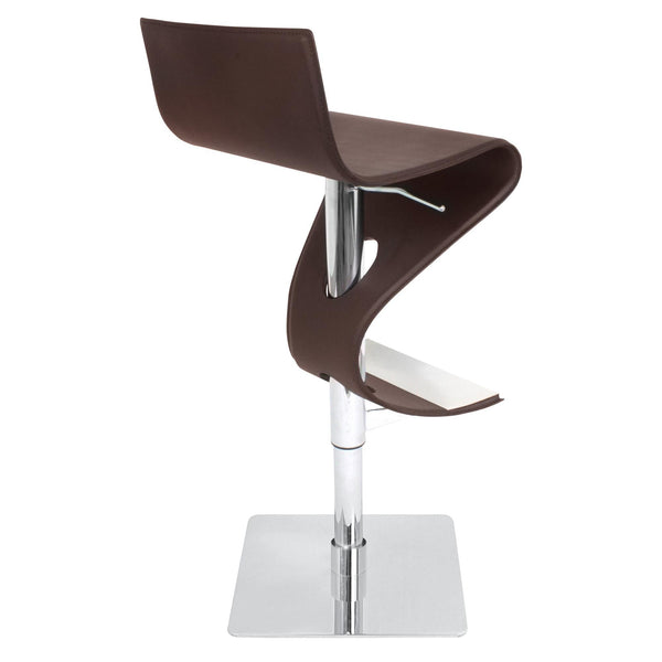 LumiSource Viva Bar Stool Regenerated Leather-4