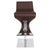 LumiSource Viva Bar Stool Regenerated Leather-5