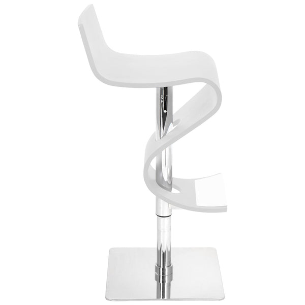 LumiSource Viva Bent Wood Bar Stool-10