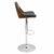 LumiSource Valencia Height Adjustable Barstool with Swivel-6