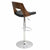 LumiSource Valencia Height Adjustable Barstool with Swivel-5