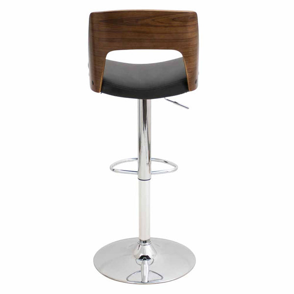 LumiSource Valencia Height Adjustable Barstool with Swivel-2