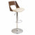 LumiSource Valencia Height Adjustable Barstool with Swivel-3
