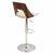 LumiSource Valencia Height Adjustable Barstool with Swivel-8