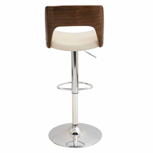 LumiSource Valencia Height Adjustable Barstool with Swivel-9