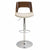 LumiSource Valencia Height Adjustable Barstool with Swivel-12