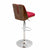 LumiSource Varzi Height Adjustable Barstool with Swivel-7