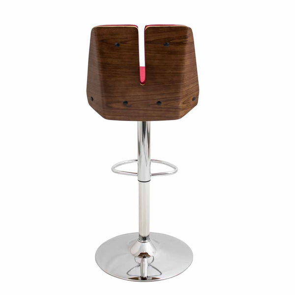 LumiSource Varzi Height Adjustable Barstool with Swivel-6