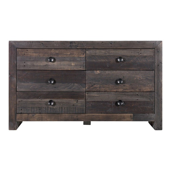 Moe's Home Collection Vintage 6 Drawer Dresser | Modishstore | Dressers-3