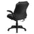 Flash Furniture Massaging Black Leather Executive Swivel Office Chair | Office Chairs | Modishstore-3