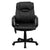 Flash Furniture BT-2690P-GG High Back Massaging Black Leather Executive Swivel Office Chair | Office Chairs | Modishstore-2