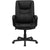 Flash Furniture BT-2921-BK-GG High Back Black Leather Executive Swivel Chair with Arms | Office Chairs | Modishstore-2