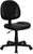Flash Furniture Mid-Back Black Leather Ergonomic Swivel Task Chair | Office Chairs | Modishstore