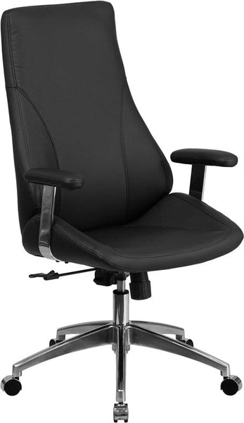 Flash Furniture High Back Leather Executive Swivel Office Chair | Office Chairs | Modishstore