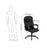 Flash Furniture BT-9066-BK-GG High Back Black Leather Executive Swivel Office Chair | Office Chairs | Modishstore-5