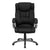 Flash Furniture BT-9088-BK-GG High Back Black Leather Executive Swivel Office Chair | Office Chairs | Modishstore-2