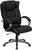 Flash Furniture BT-9088-BK-GG High Back Black Leather Executive Swivel Office Chair | Office Chairs | Modishstore
