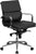 Flash Furniture Mid-Back Black Leather Executive Swivel Office Chair With Synchro-Tilt Mechanism | Office Chairs | Modishstore